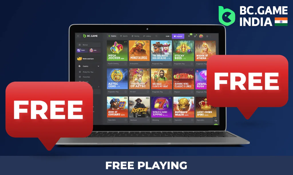 How to play Treasures of Aztec for free on BC Game?