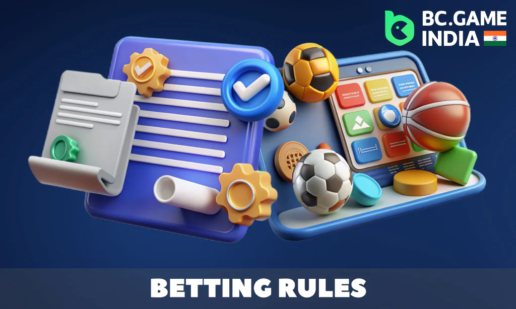Basic rules for accepting bets on the BC.GAME website