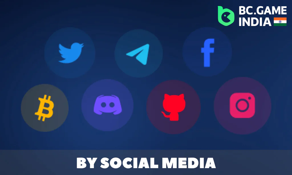 Registration through social networks